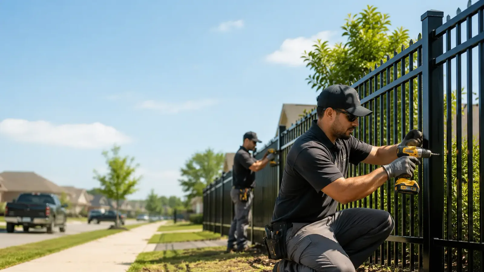 Metal Fence Installation in Martinton, IL